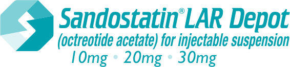 Sandostatin® LAR Depot (octreotide acetate) for injectable suspension logo